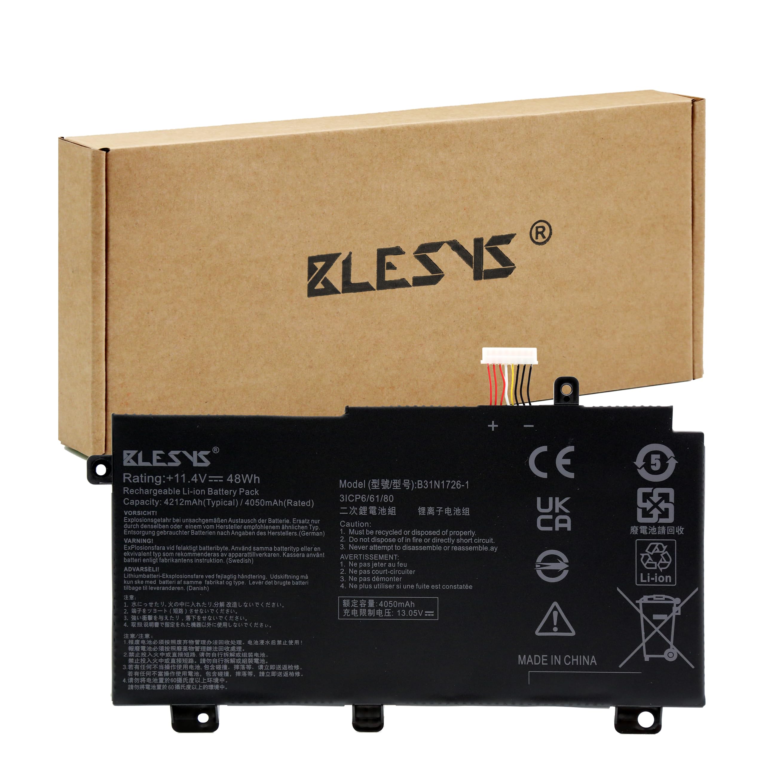 Batteria Originale Asus TUF FX505DV - 48Wh 4240mAh Sostituzione - Foto 9