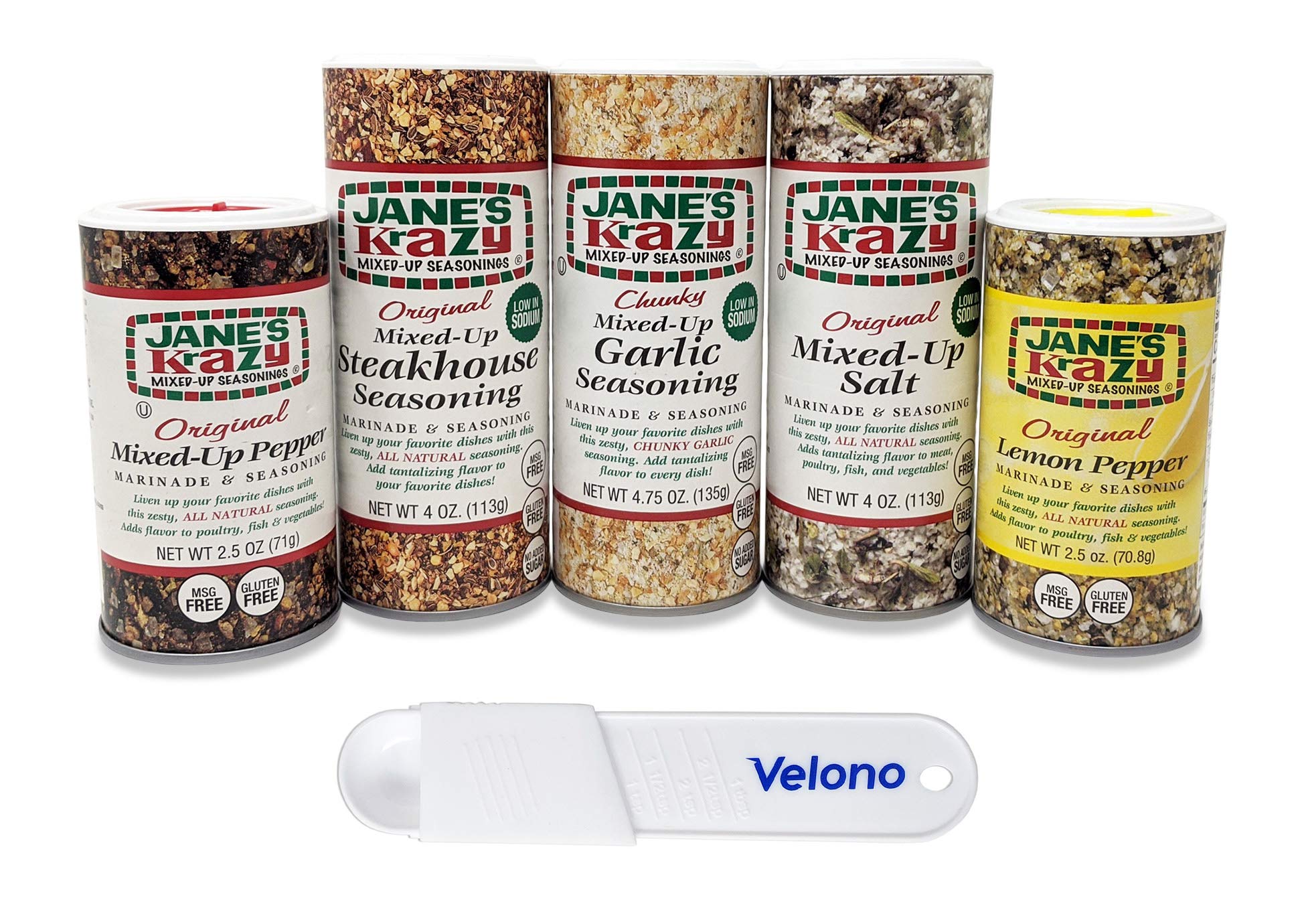 Buy Janes Krazy MixedUp Seasonings 6Piece Bundle, 5x Janes Seasonings