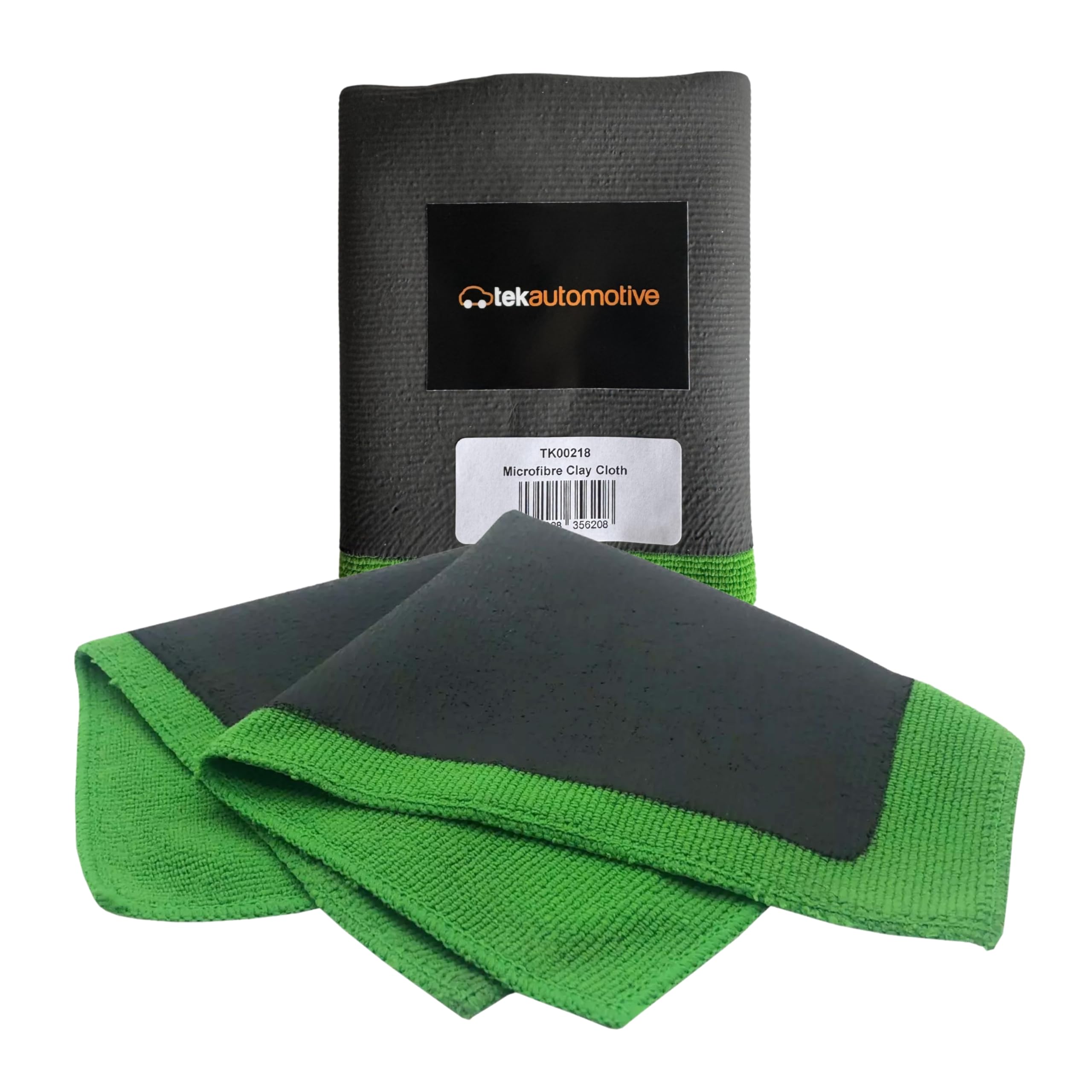 Tek Automotive Fine Grade Clay Cloth – 30x30cm Reusable Detailing Towel – Removes Light Contaminants from Car Bodywork – Faster, Safer & Longer Lasting Than Traditional Clay Bars