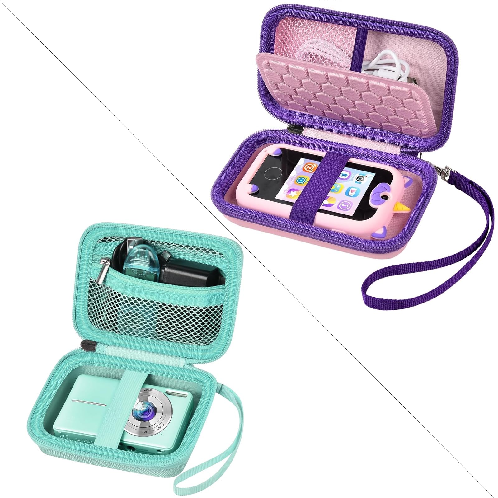 ALKOO Case Compatible with VAHOIALD FHD 1080P Digital Camera Bundle Kids Toy Smartphone Case Compatible with Kikapabi