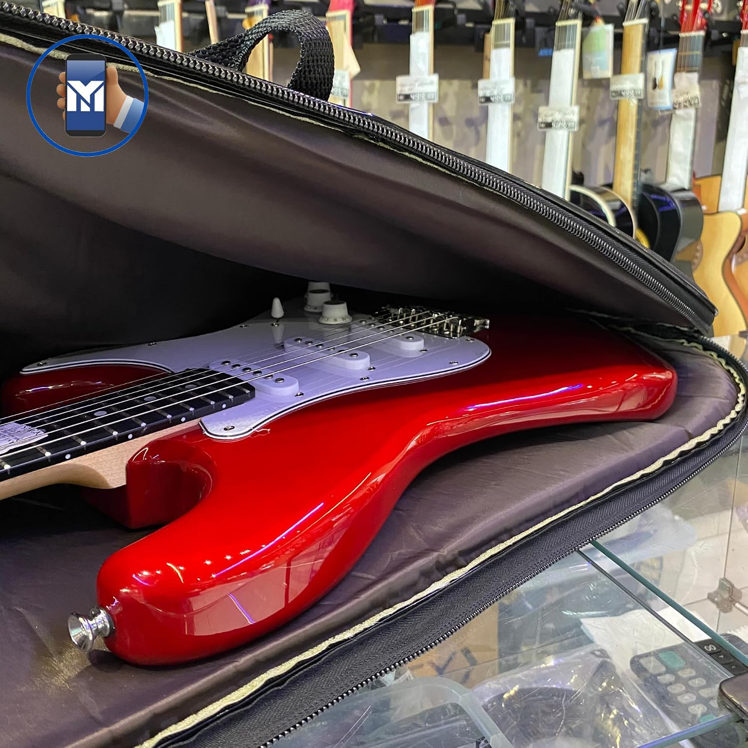 Capa Para Guitarra Luxo Acolchoada Forrada G150LX