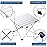 Grope Small Folding Camping Table with Aluminum Table Top, Beach Table for Sand with Carrying Bag,Prefect for Outdoor, Picnic, BBQ, Cooking, Festival (Silver-M)