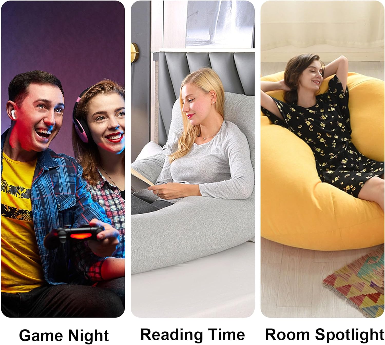 40L Filling Bean Bag Refill EPS Foam Filter Beads for Bean Bags, Loungers and Pool Floats Comfortable Soft Bean Bag Stuffing 3-5mm - Image 6