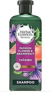 Herbal Essences Passion Flower & Grapefruit Shampoo, 13.5 fl oz/400 mL, Green and Purple