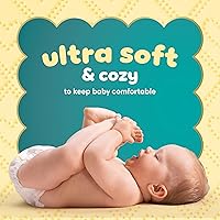 Vista 14 de Pampers Pañales Swaddlers, talla 3 (13-26 libras), 136 unidades, absorbentes, mantiene al bebé seco y cómodo, pañal desechable seguro para la piel