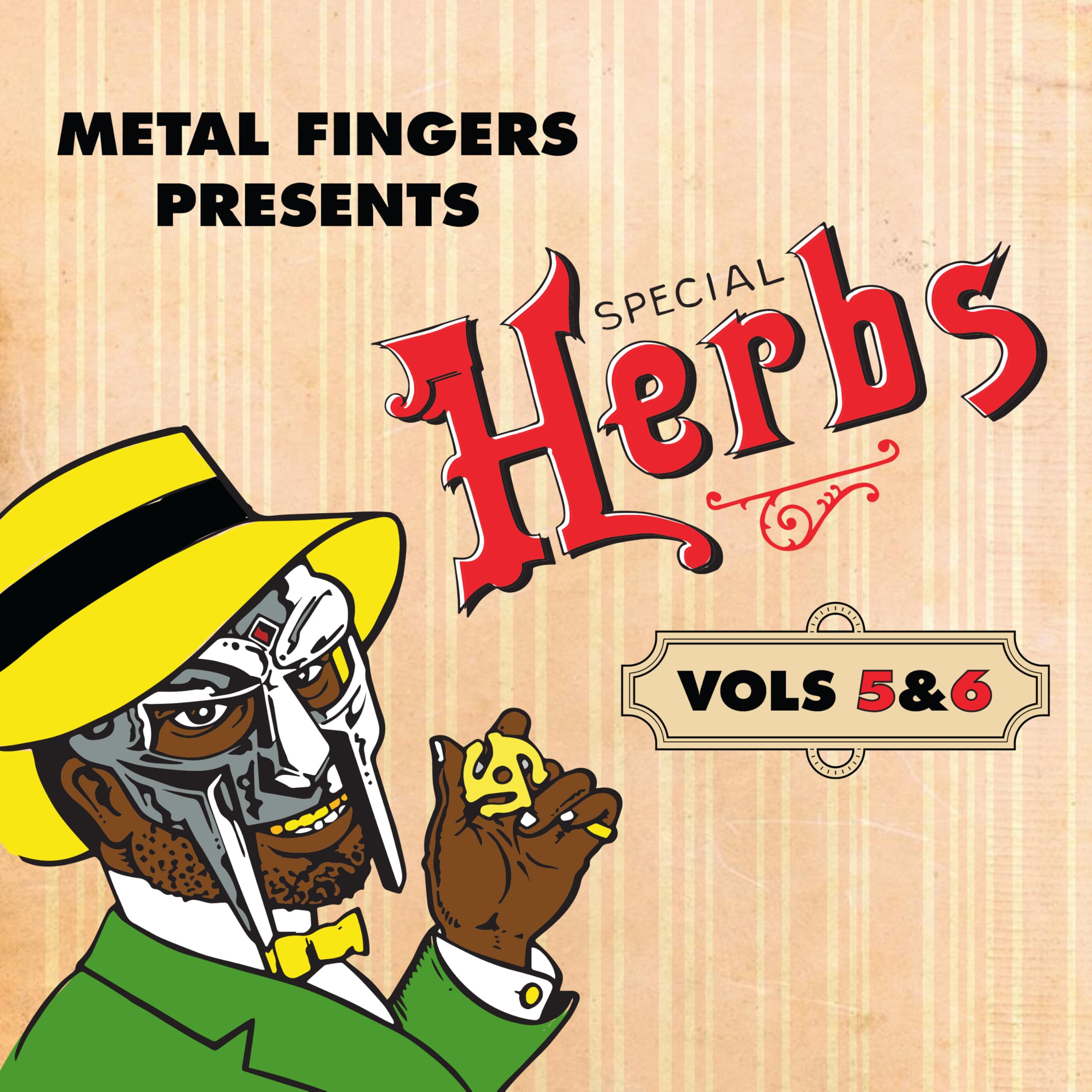 METAL FINGERS PRESENTS: SPECIAL HERBS VOL. 5 & 6【帯付／限定カラー盤：アップル・レッド】 [Analog]