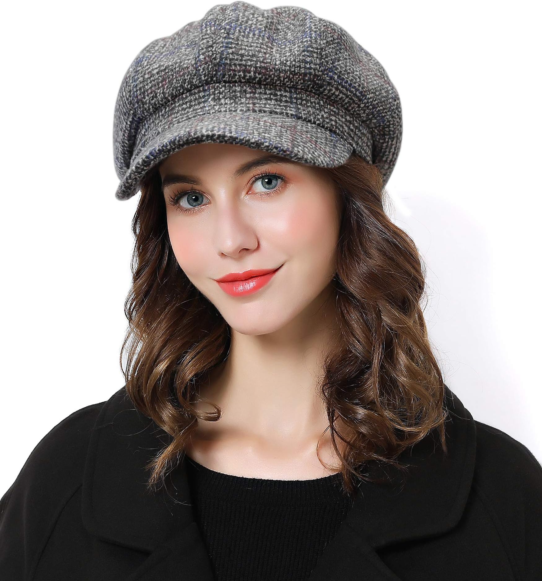 Sumolux Women Beret Newsboy Hat French Cap Classic Autumn Spring Winter Hats
