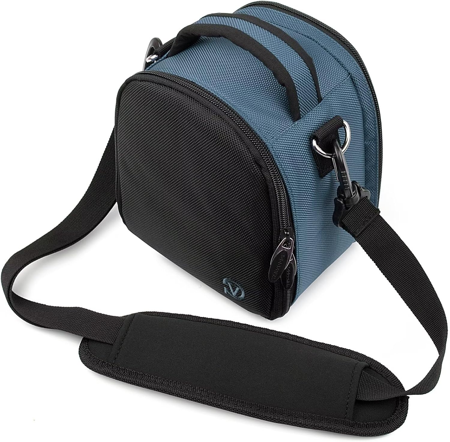 Portable Projector Tote Case Handbag Shoulder Bag Fit Compatible with Miroir, Compatible with Kodak, Compatible with ViewSonic, Compatible with Nebula, Compatible with APEMAN,Navy Blue