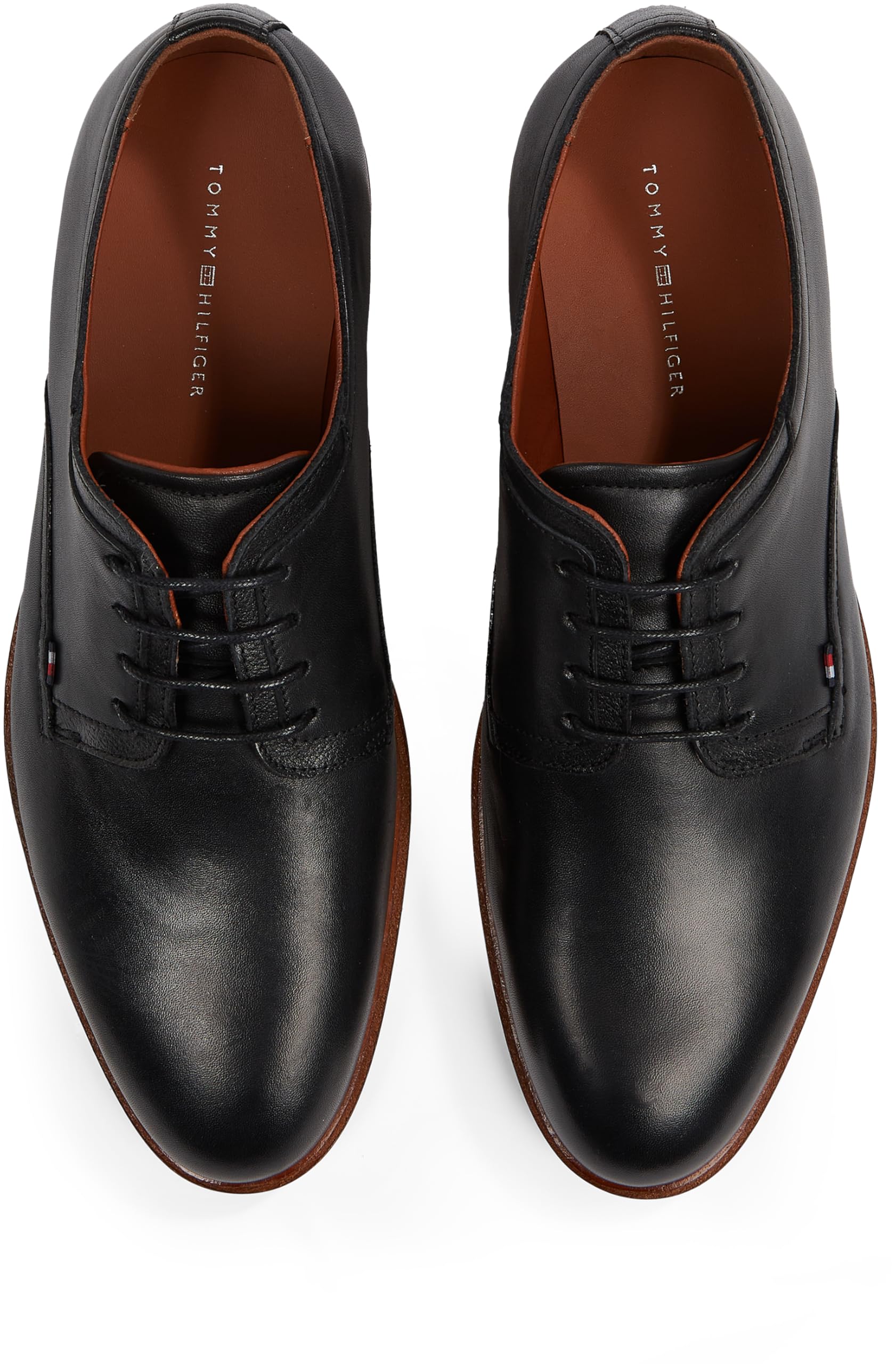 Tommy Hilfiger Mężczyźni Hilfiger Thunit Skórzane Buty Fm0fm05472Buty do sukienki