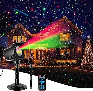 Christmas Projector Lights Outdoor, Thick Metal Housing L...