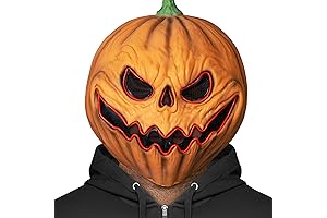 Pumpkin Head Mask for Halloween - Your Spooktacular Companion