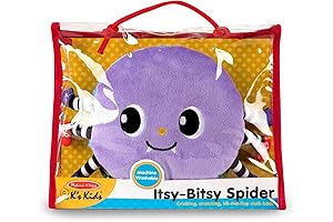 Melissa & Doug's Kids Itsy-Bitsy Spider Soft Activity Book
