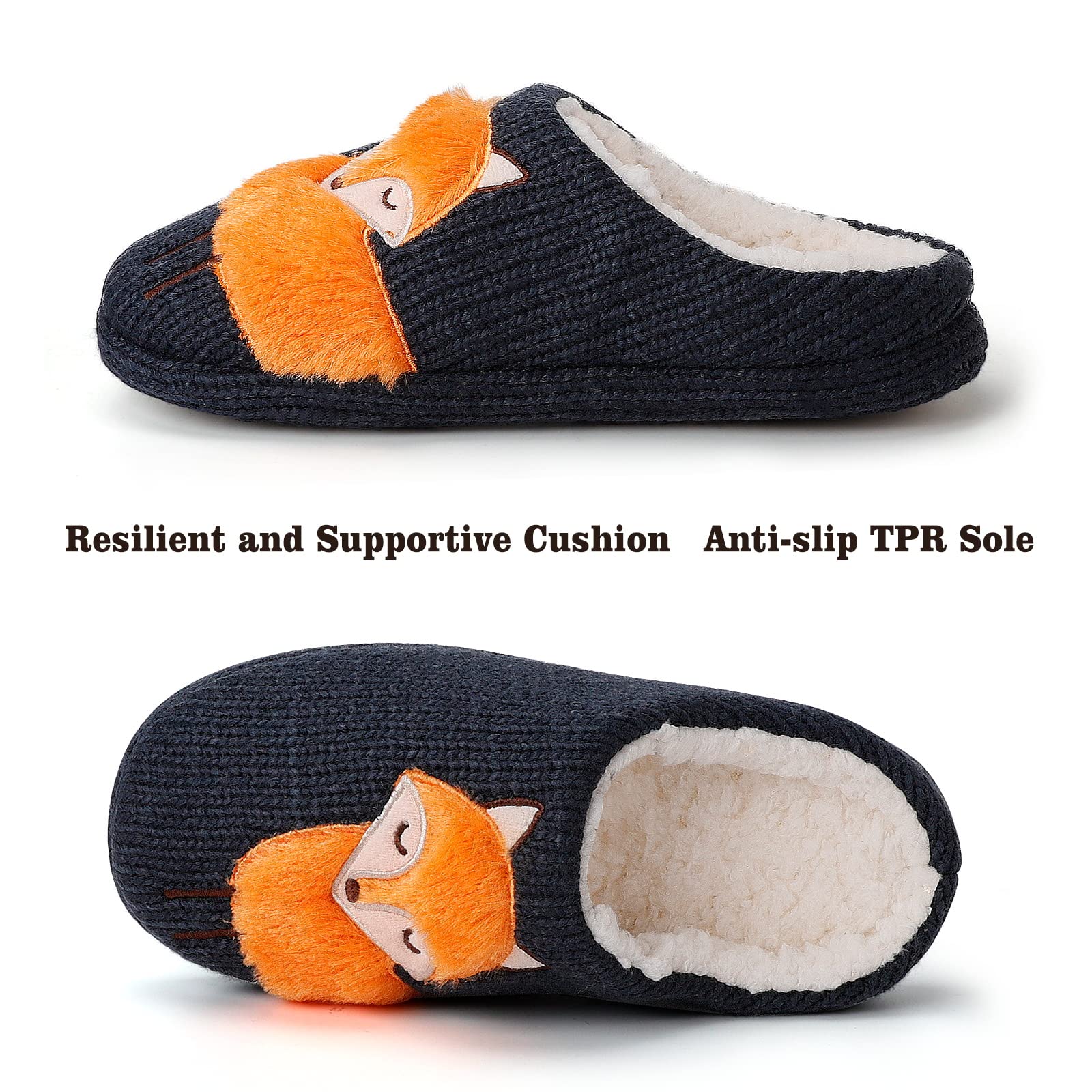 AONETIGER Pantofole Donna Comode Soffice Ciabatte Pelose Morbide Calde Ciabatte Uomo Invernali da Casa Pntiscivolo Pantofole Peluche All'aperto