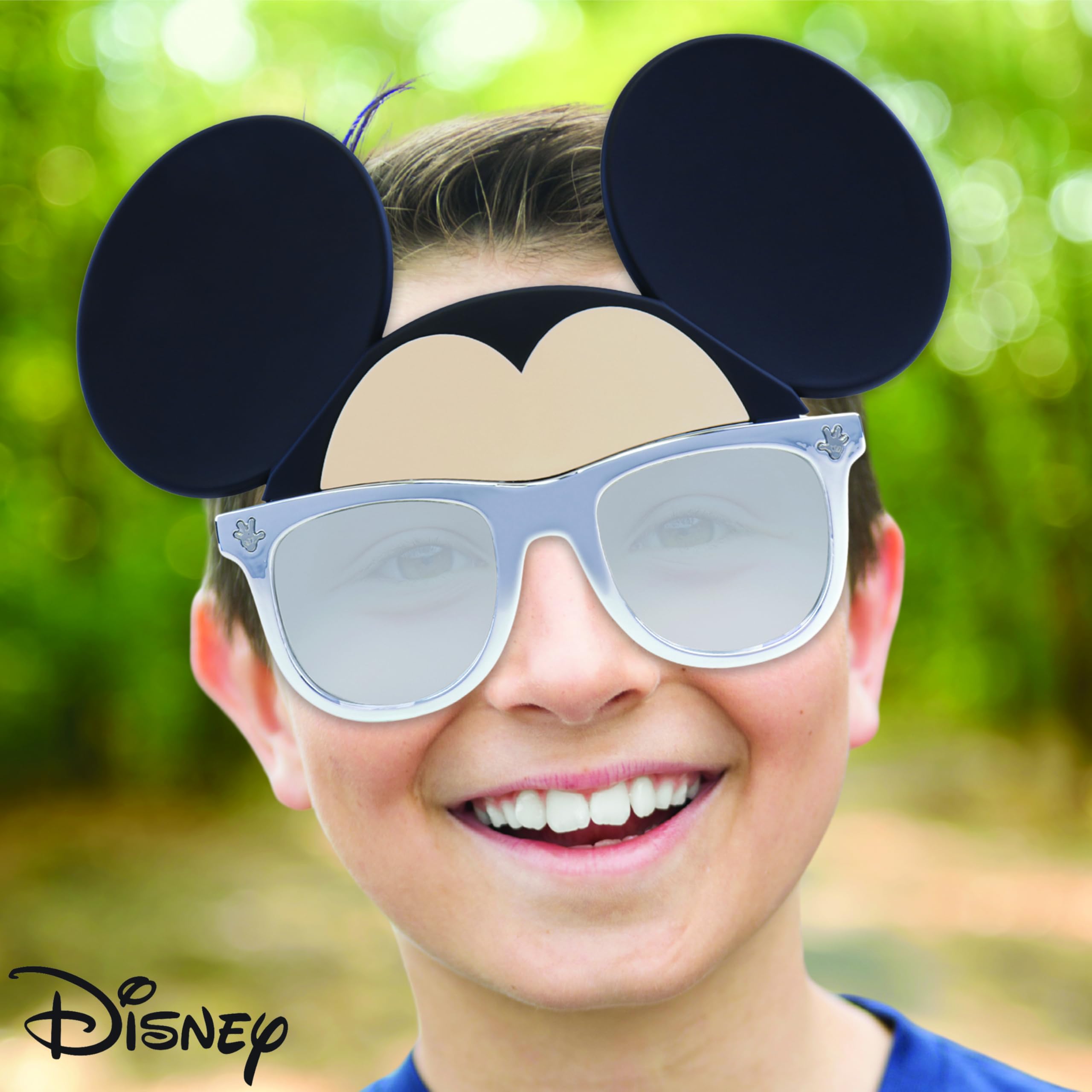 Amazon.com: Sun-Staches Mickey Mouse Official Disney Silver 