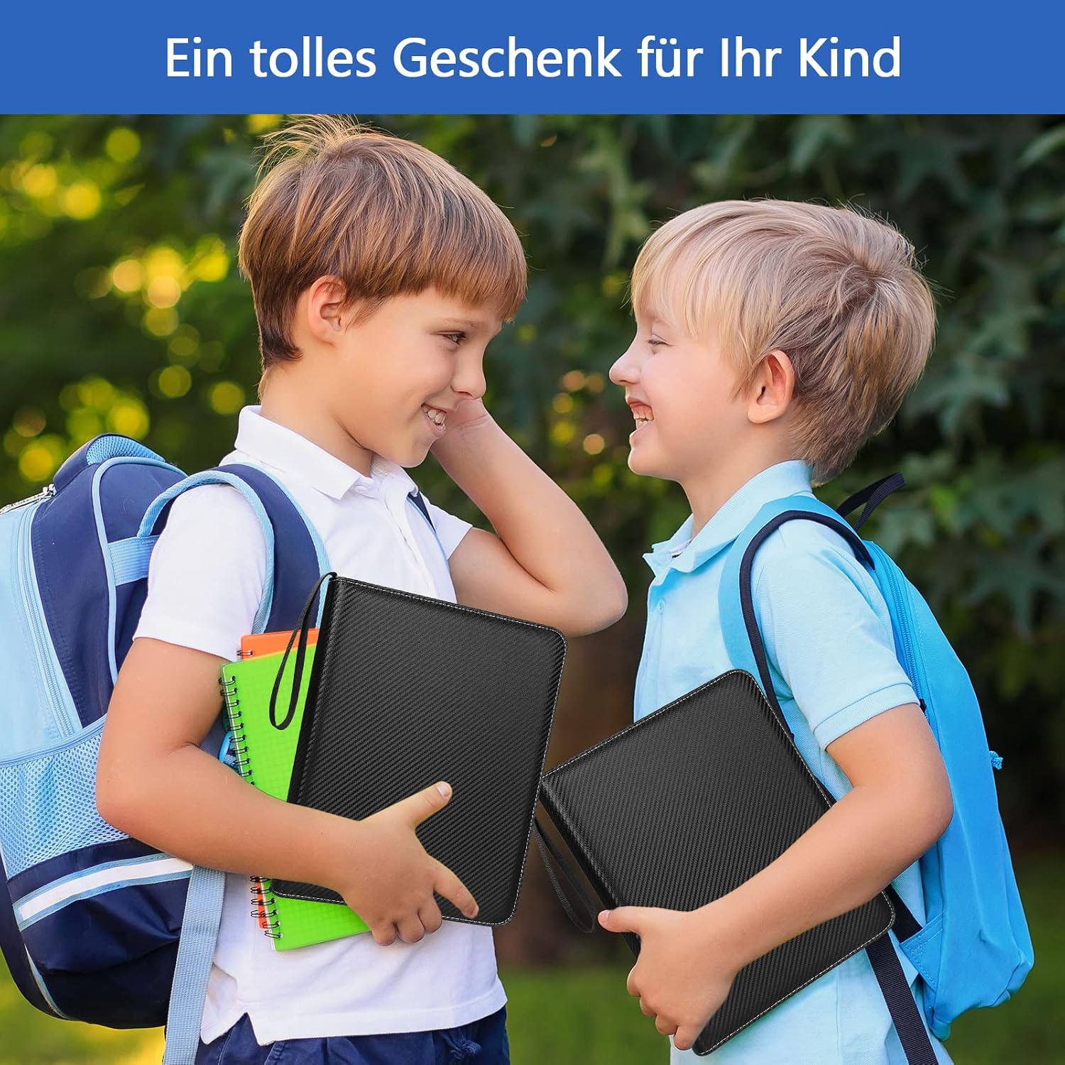 Card Binder 900 Cards, Magic Card Binder with 50 Pages of Removable Pockets, Zippered Collectible Card Binder, Collectible Card Holder for Girls and Boys