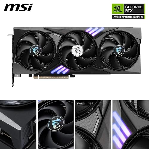 MSI NVIDIA GeForce RTX 5060 Ti 8G Gaming Trio OC Carte Graphique - 8 Go GDDR7 (28 GB/s, 128-bit), PCIe 5.0 - TRI FROZR 4 (3 x Ventilateurs STORMFORCE) - RGB - HDMI 2.1b, DisplayPort 2.1b - 2