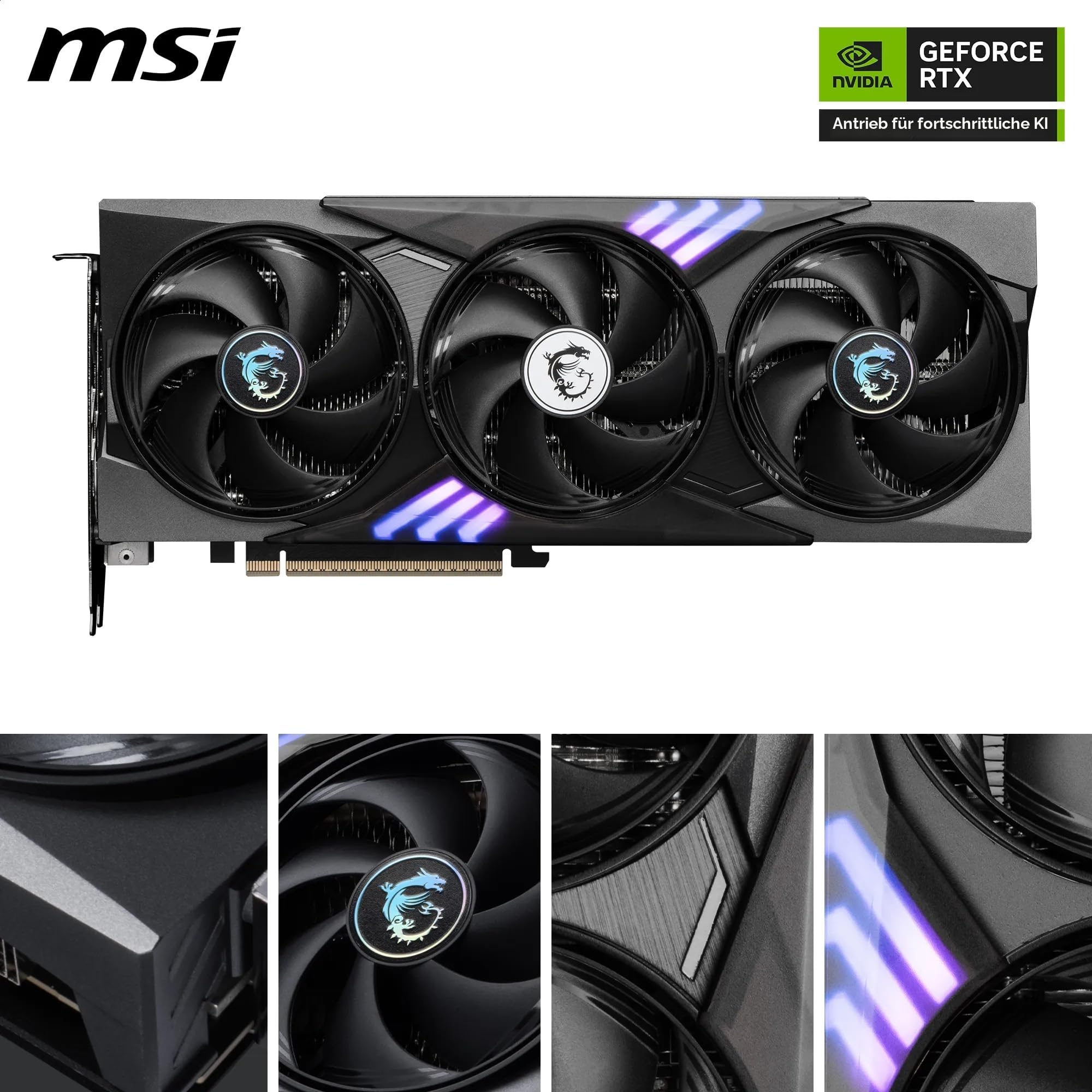 Msi GeForce RTX 5060 Ti Gaming Trio OC -B GDDR7 (28Gbps/128-bit) – Bild 2
