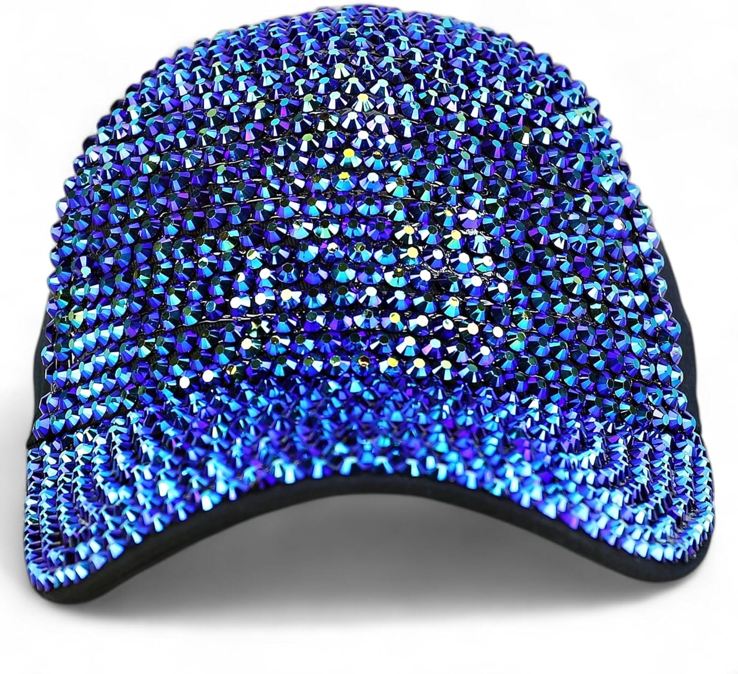 Trendy Apparel Shop Bling Stone Studs Bedazzle Structured Baseball Cap