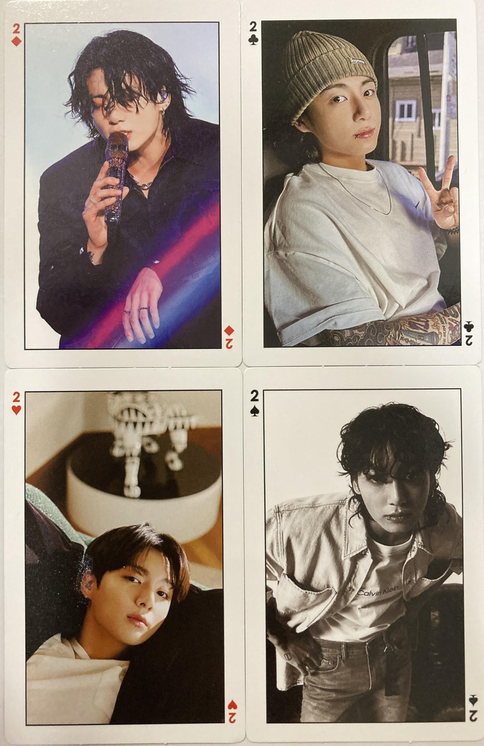 Amazon.co.jp: ジョングク グッズ トランプフォトカード54枚 バンタン