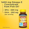 Nature Made Aceite de Pescado Omega 3 Sin Eructos, 1400 mg Minis, 60 Softgels | Suplementos de Omega 3 de Dosis Extra Fuerte, Aceite de Pescado Omega 3 como Ésteres Etilicos para Apoyo del Corazón, el Cerebro y los Ojos, 30 Días Softgel 60 Unidades (Paquete de 1) 5