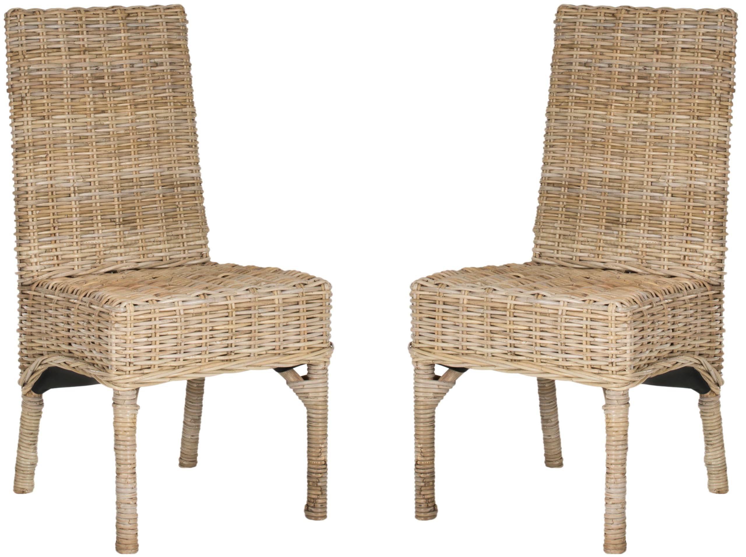 Safavieh Safavieh Home Collection Beacon Dining Chair, Set of 2, Natural
