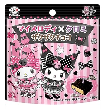 familiar - チョコロ Amazon | 不二家 マイメロディ×クロミザクザクチョコパウチ 34g
