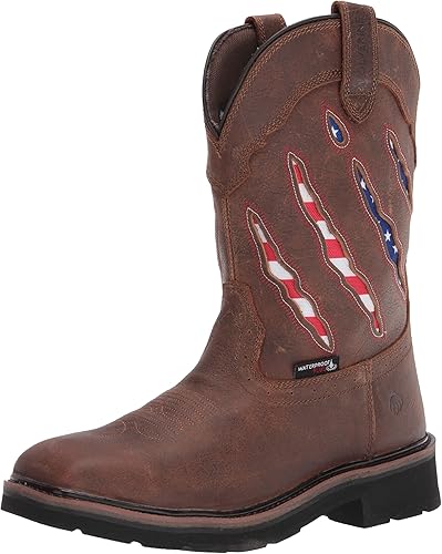 Wolverine Zapatos Wellington con punta de acero para hombre