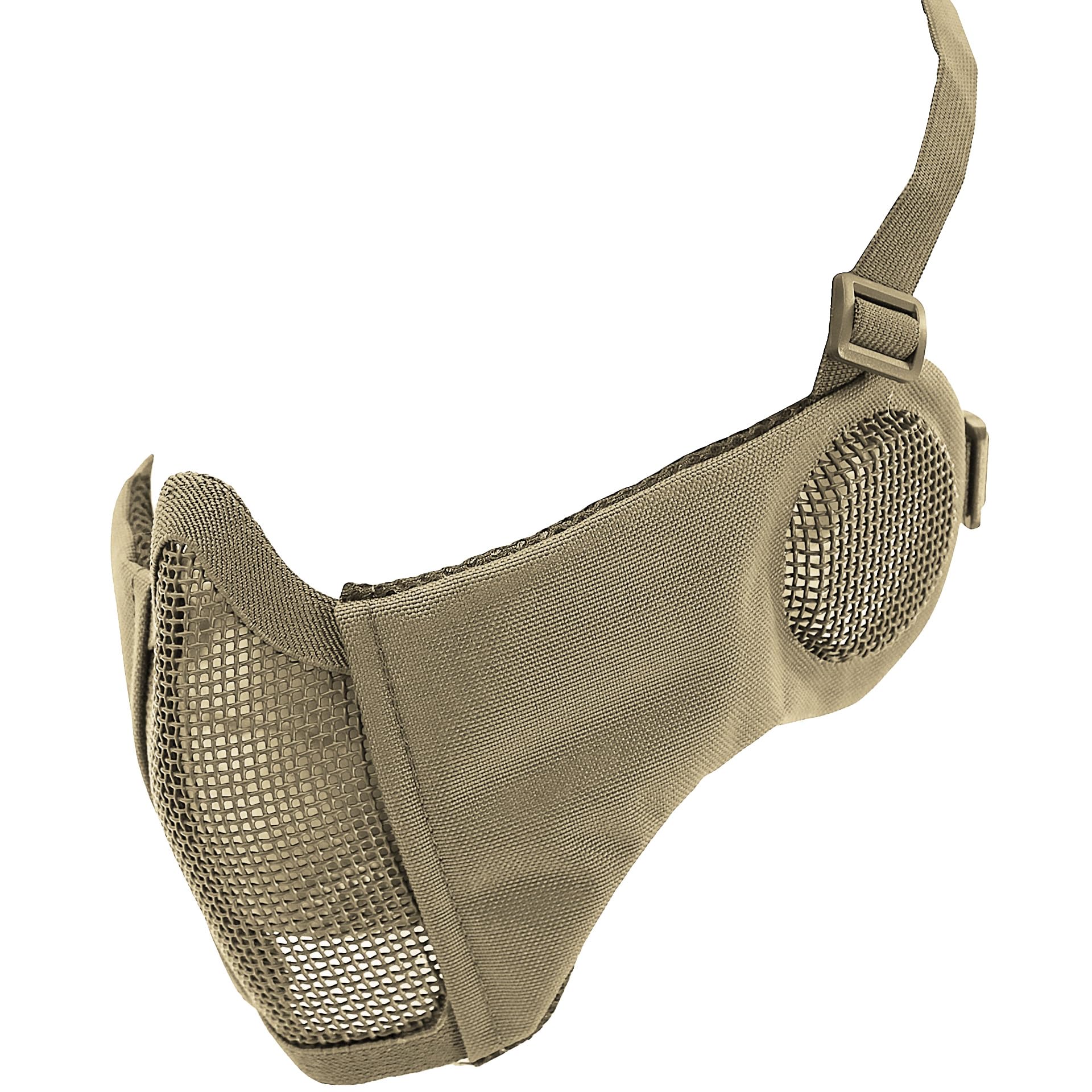 Nuprol Mesh Lower Face Shield V3; Tan