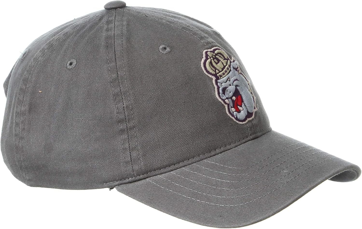 NCAA James Madison Dukes Mens Adjustable Scholarship Hat Charcoal, James Madison Dukes Charcoal, Adjustable, One size - Image 4