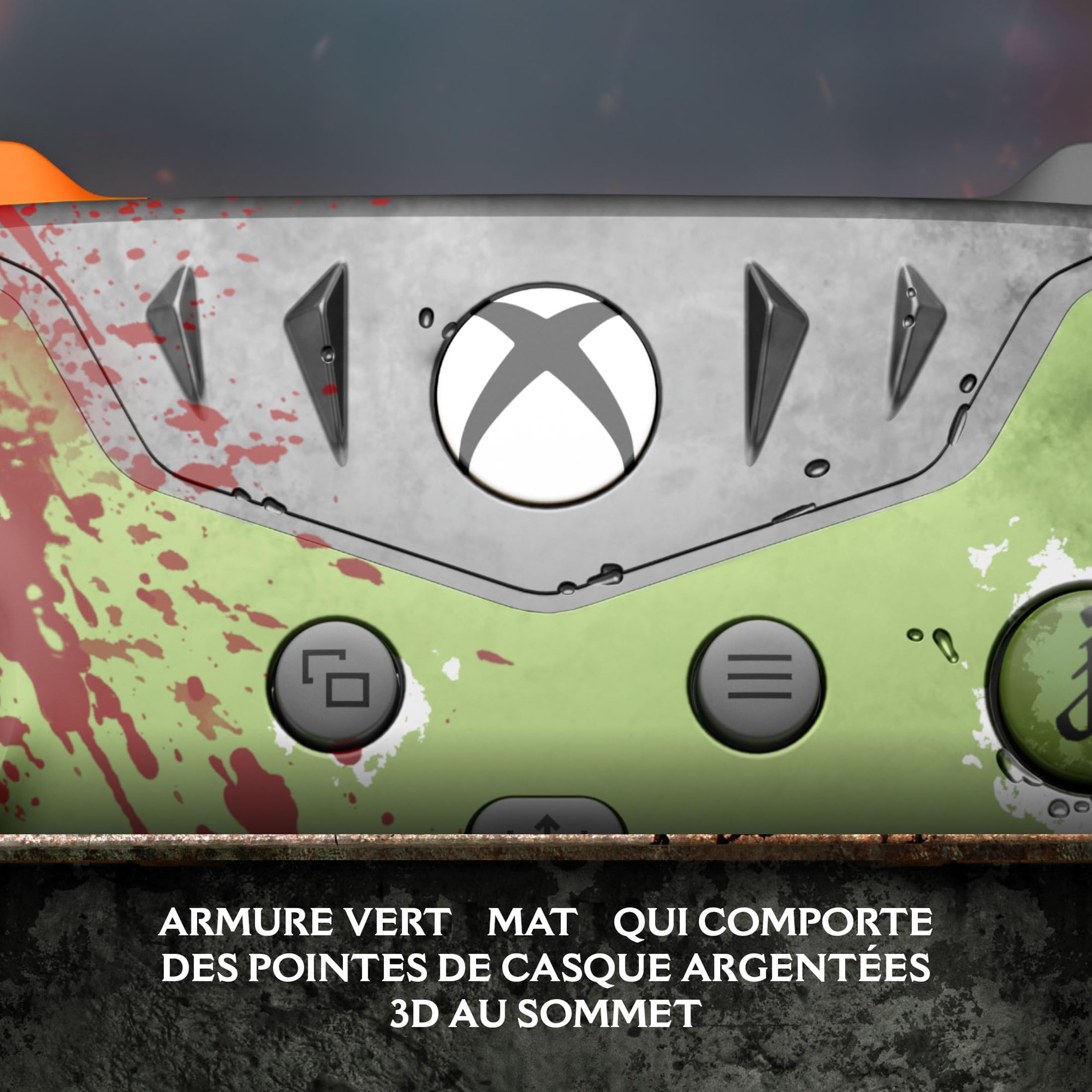 Xbox Manette sans fil – DOOM : The Dark Ages Edition Limitée pour Xbox Series X|S, Xbox One, PC et appareils compatibles cloud