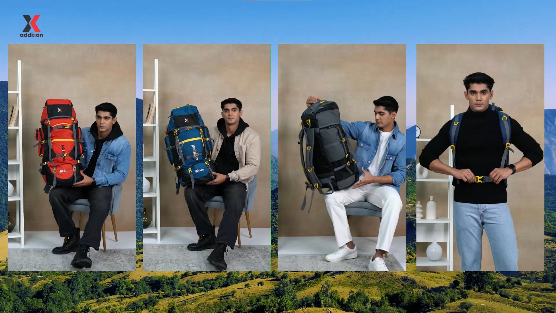 Watch ADTK - ADDIXON Travel Bag for Hiking on Amazon Live