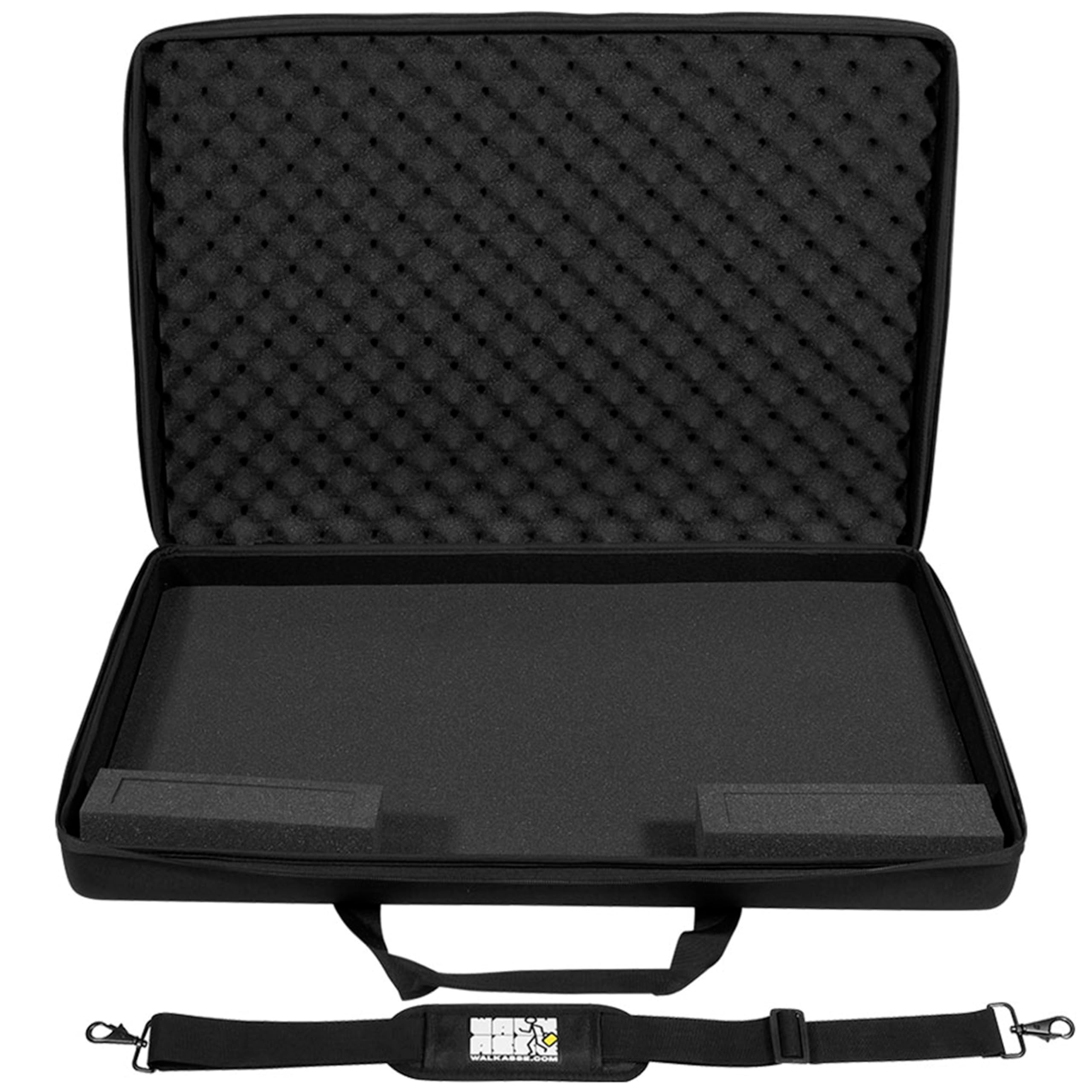 Walkasse W-MCB-XDJRX3 Valigia DJ EVA Pioneer XDJ-RX3 nera (Shoulder Bag), Nero, De mano, Valigia EVA Hardcase