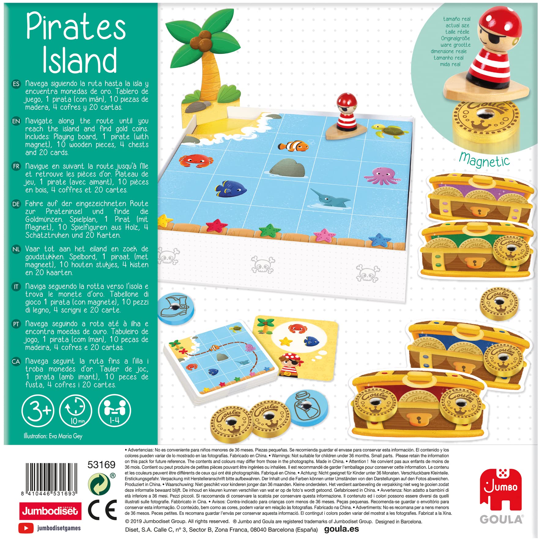 Goula- Pirates Island Juego Preescolar