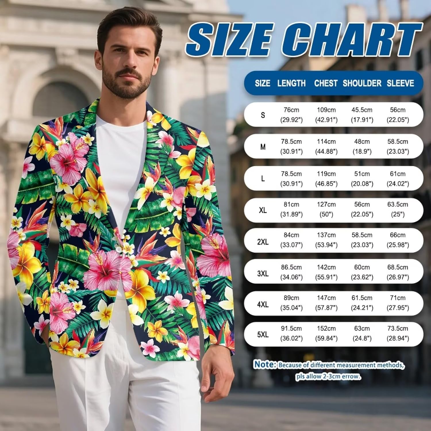 Men's Casual Blazer Sport Coats Lightweight One Button Suit Jacket for Travel Business S-5XL
