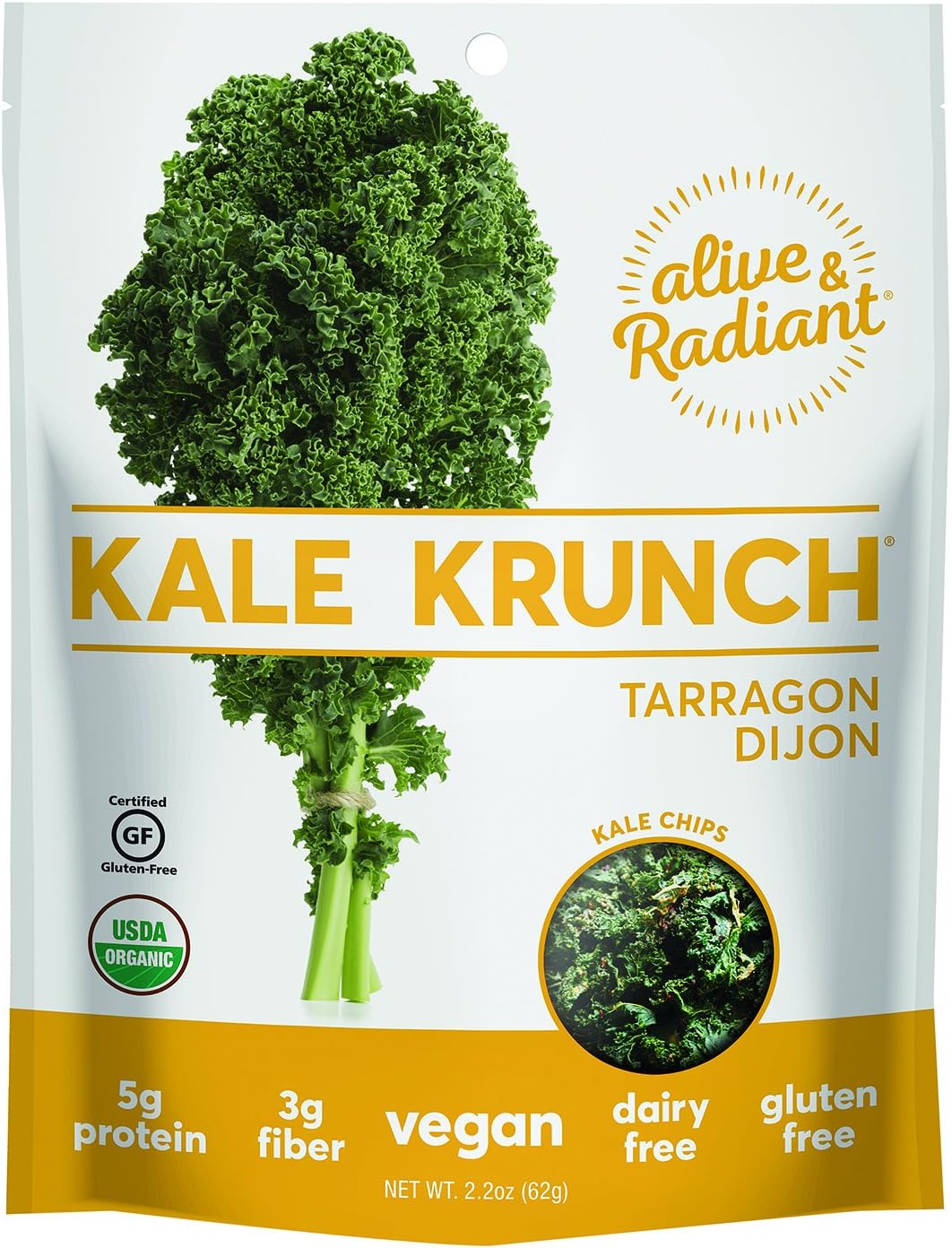 Kale Krunch Tarragon Dijon 2.20 Ounces (Case of 12)