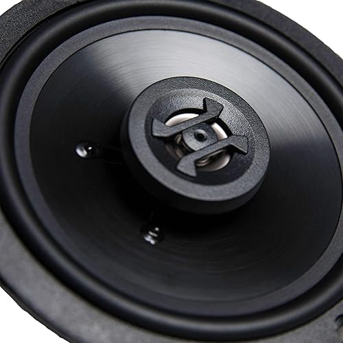 Vista 4 de Hifonics ZS65CXS Zeus - Altavoces coaxiales para automóvil (negro, par) - Altavoces coaxiales de montaje poco profundo de 6.5 pulgadas, 300 vatios