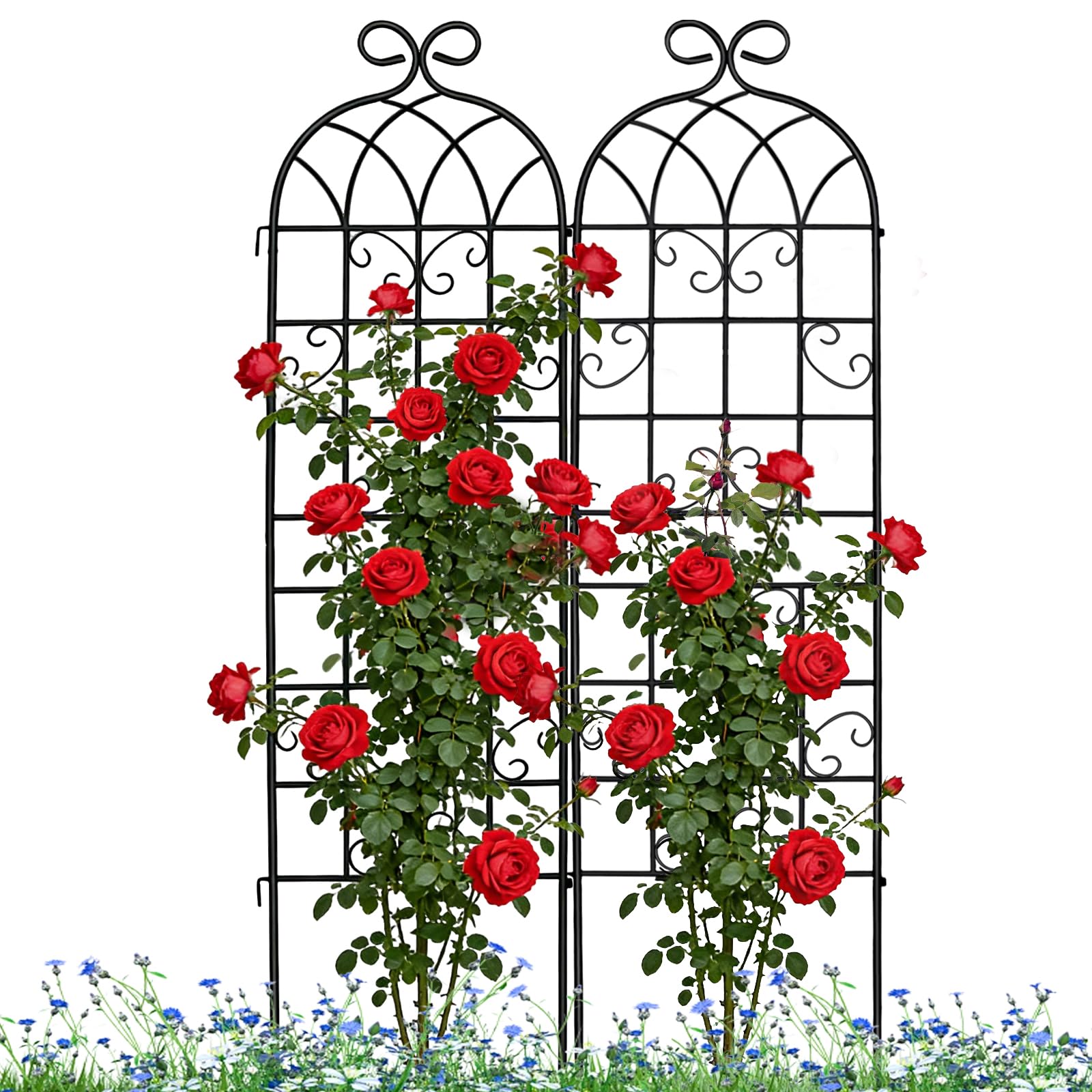 Lorenzo 70 x 19.7 inch Metal Trellis