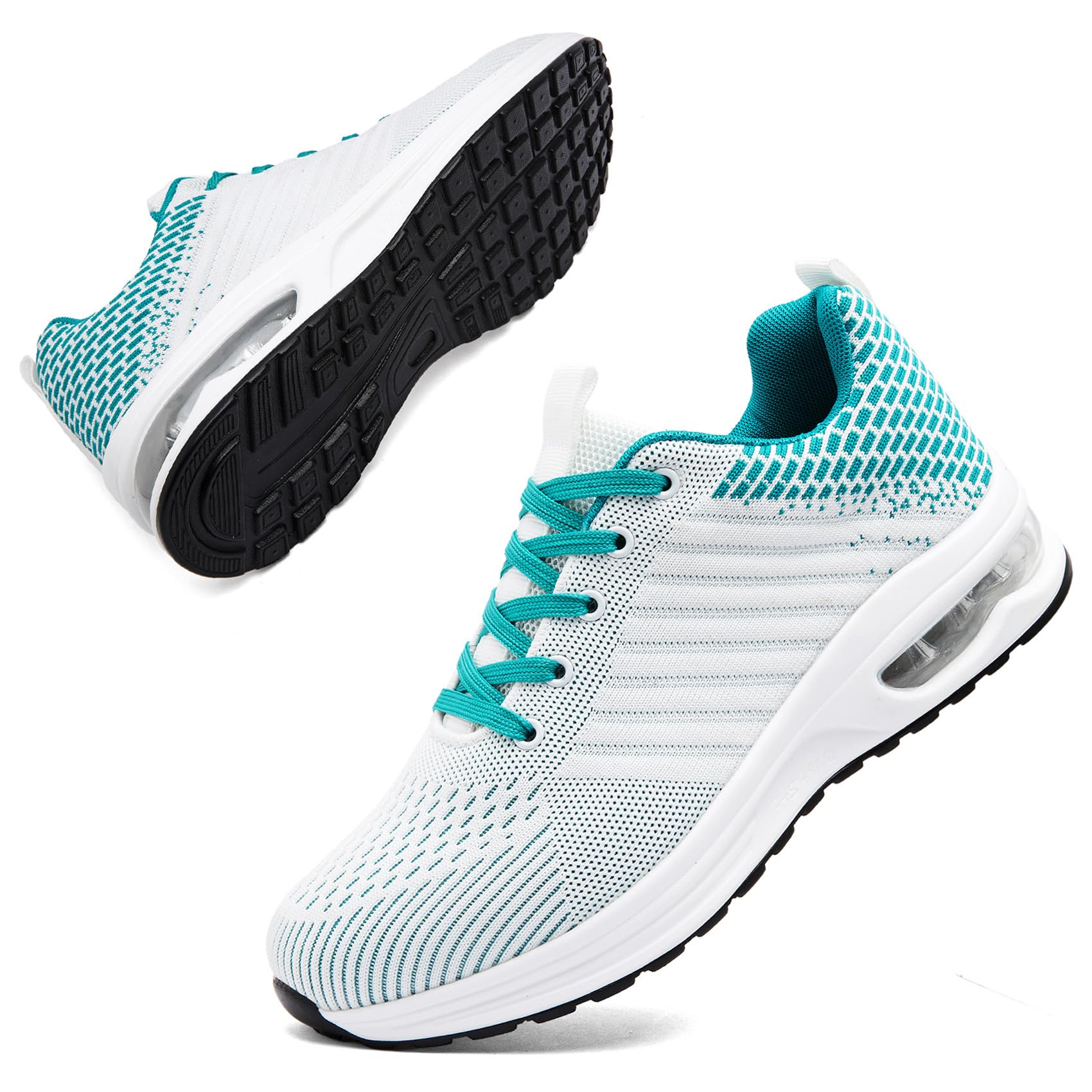 Running Shoes Men's Trainers Air Cushion Athletic Sneakers Lightweight Breathable Walking Sports Tennis Shoes