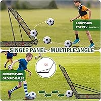 Vista 4 de Baseball and Softball Rebounder Net,Baseball Rebounder,Volleyball Rebounder,Pitch Back Net,Multi-Sport Training Rebound Screen,with Pitching