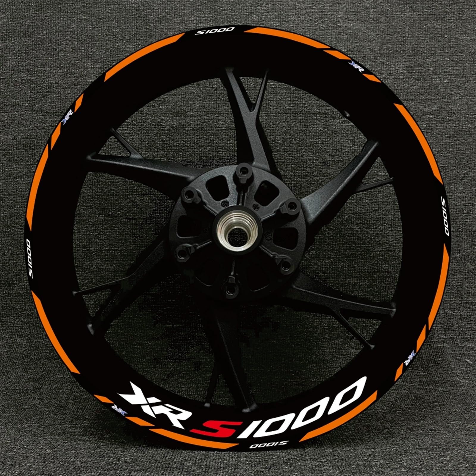 Motorcycle Wheel Hub Sticker Reflective Decals for Suzuki DL650 DL1000 V Strom 650 XT V-Strom(Color7)