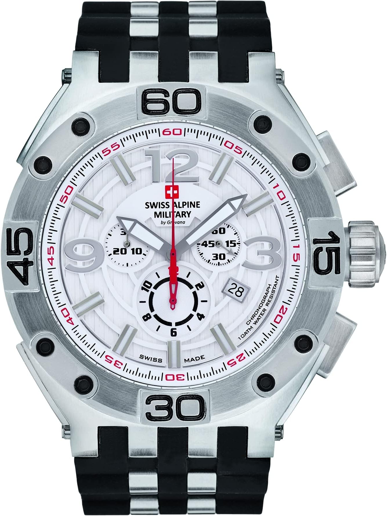 swiss alpine militarySwiss Alpine Military 7032.9832 Heren horloge 50 mm