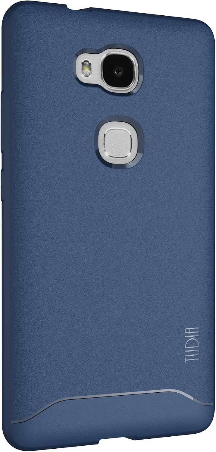 Huawei Honor 5X Case - TUDIA Full-Matte ARCH TPU Bumper Protective Case for Huawei Honor 5X (Blue)
