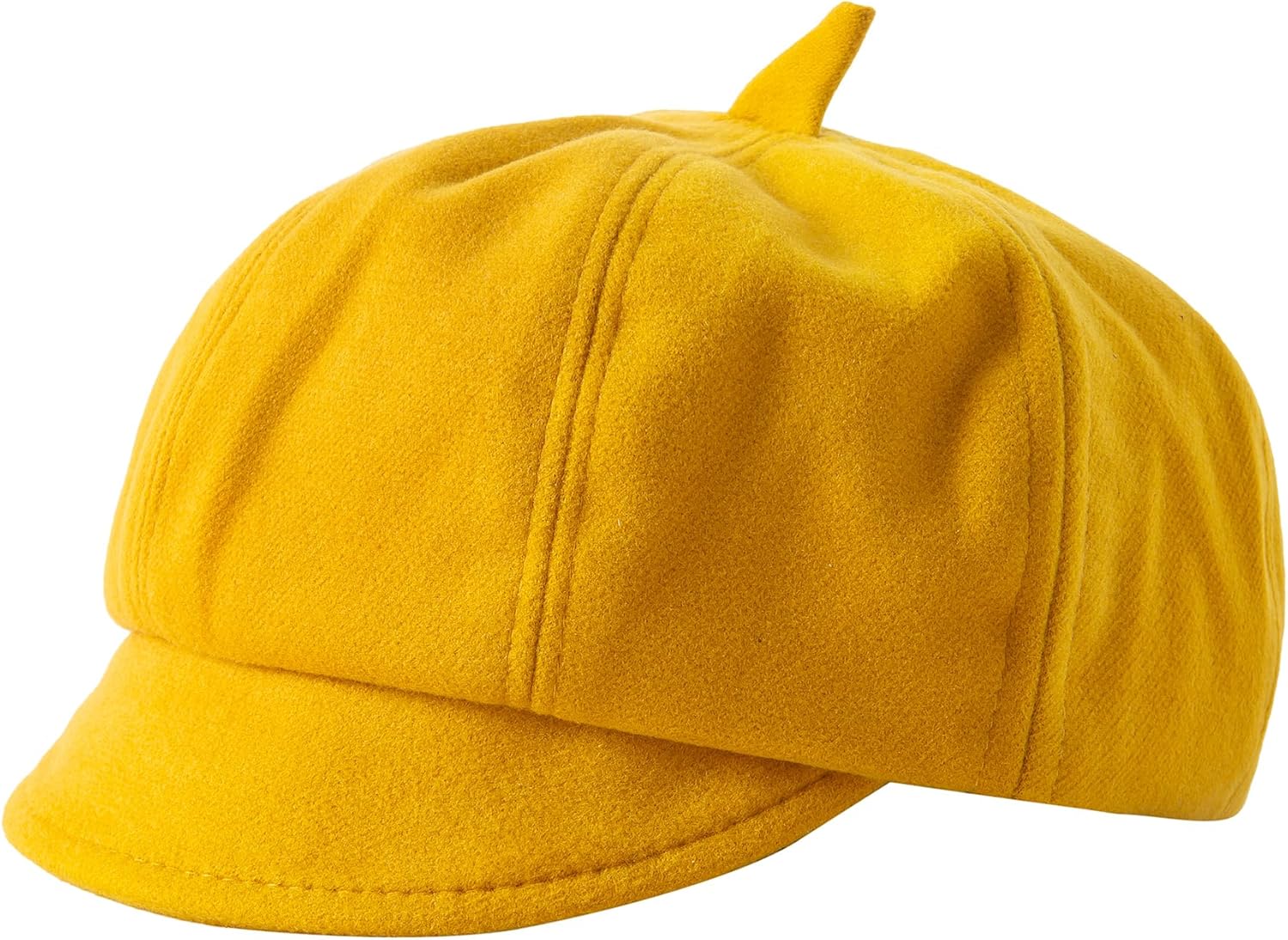 Jastore Kids Boys Girls Newsboy Caps Wool Flat Beret Cabbie Hat for Toddler - Image 2