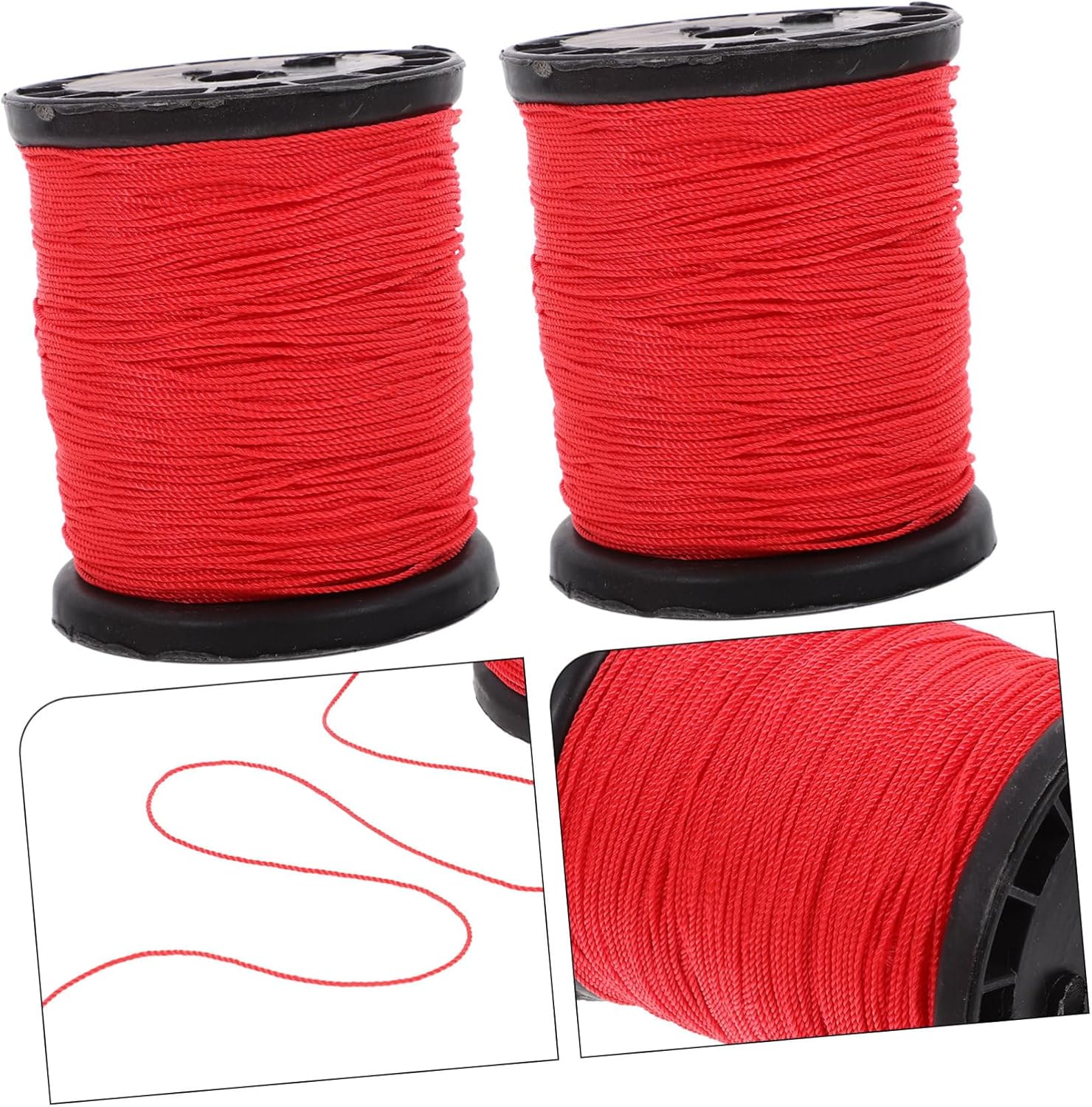 ARTIBETTER 6 Rolls Masonry Building Lines Nylon Twine String Garden String Twisted Nylon