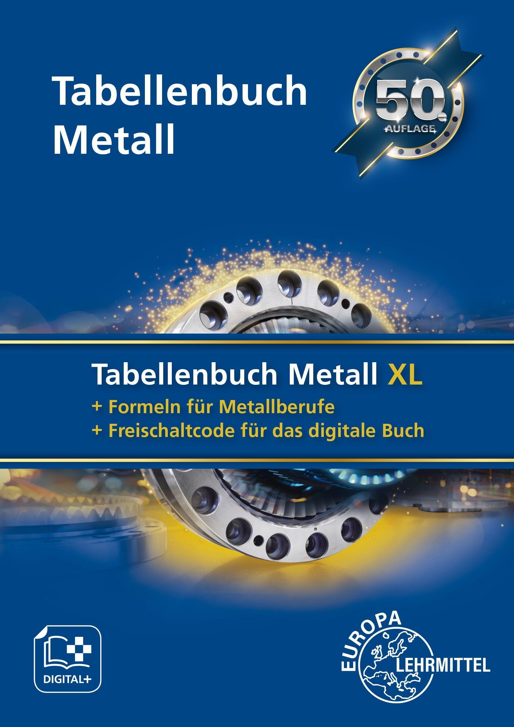 Tabellenbuch Metall XL: Tabellenbuch, Formelsammlung und Tabellenbuch Metall interaktiv