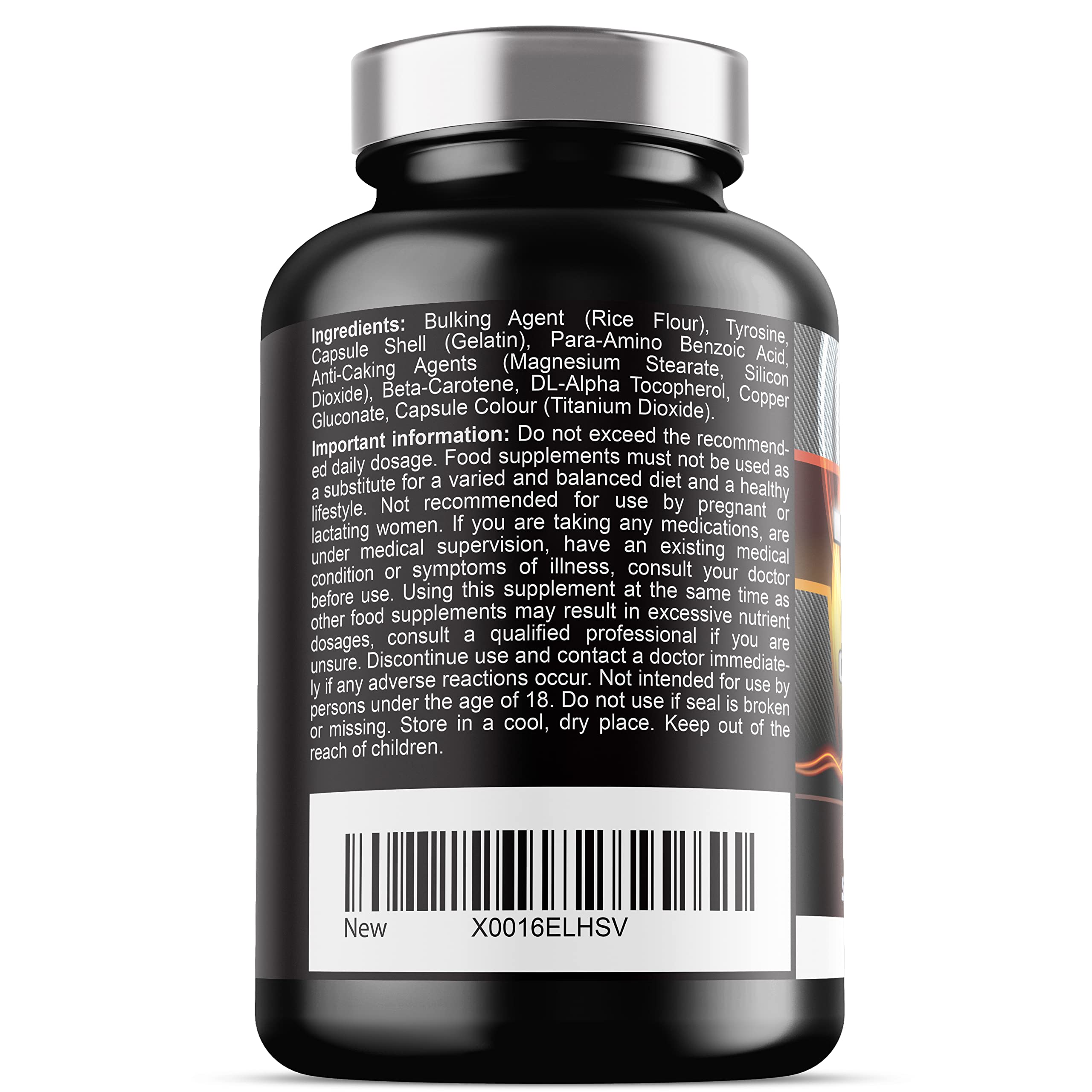 Tan Complex Tanning Tablets with Copper, PABA and BetaCarotene Natural and Safe Tan