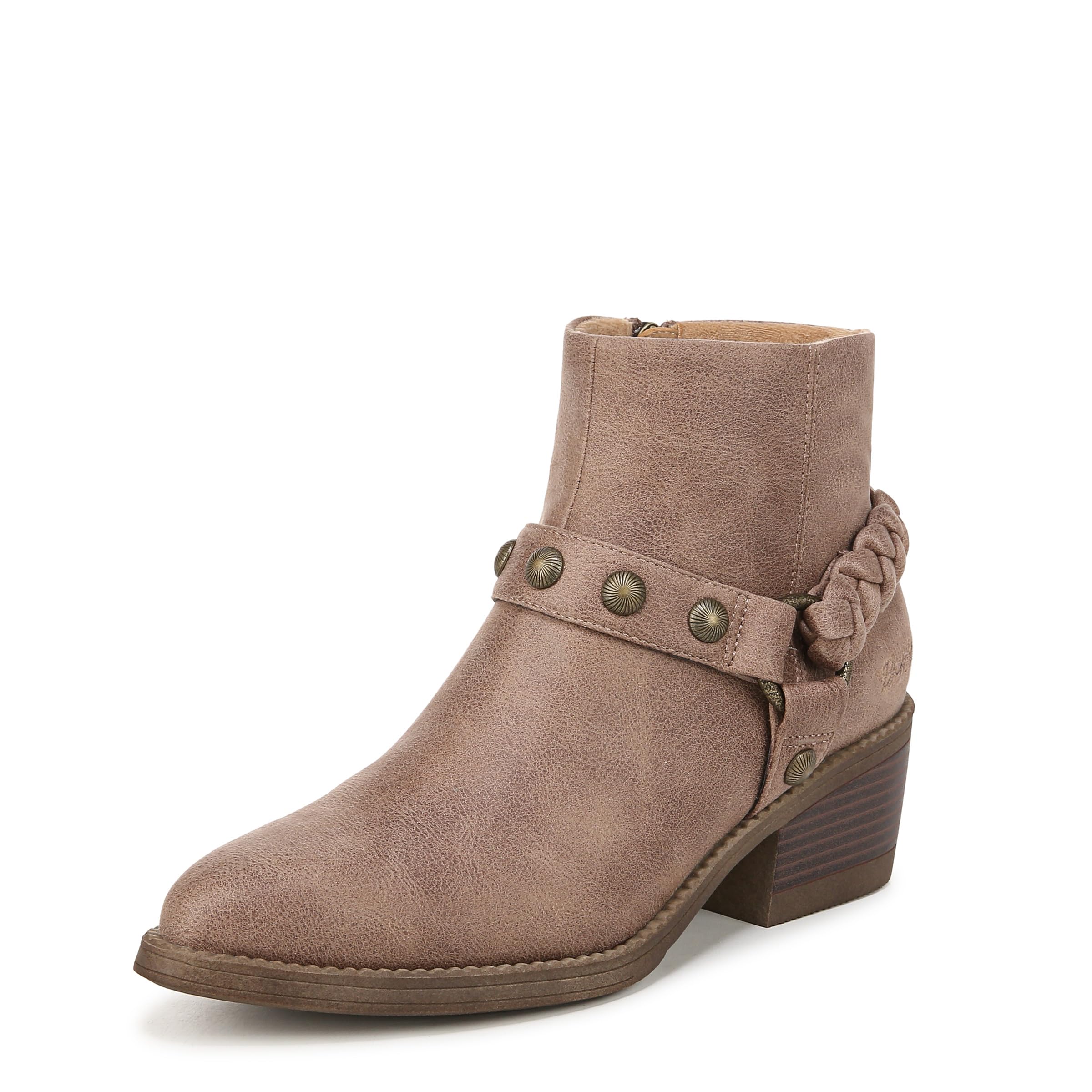 Blowfish Malibu Women's Roadtrip Western Ankle Boot, Whiskey, UK 8