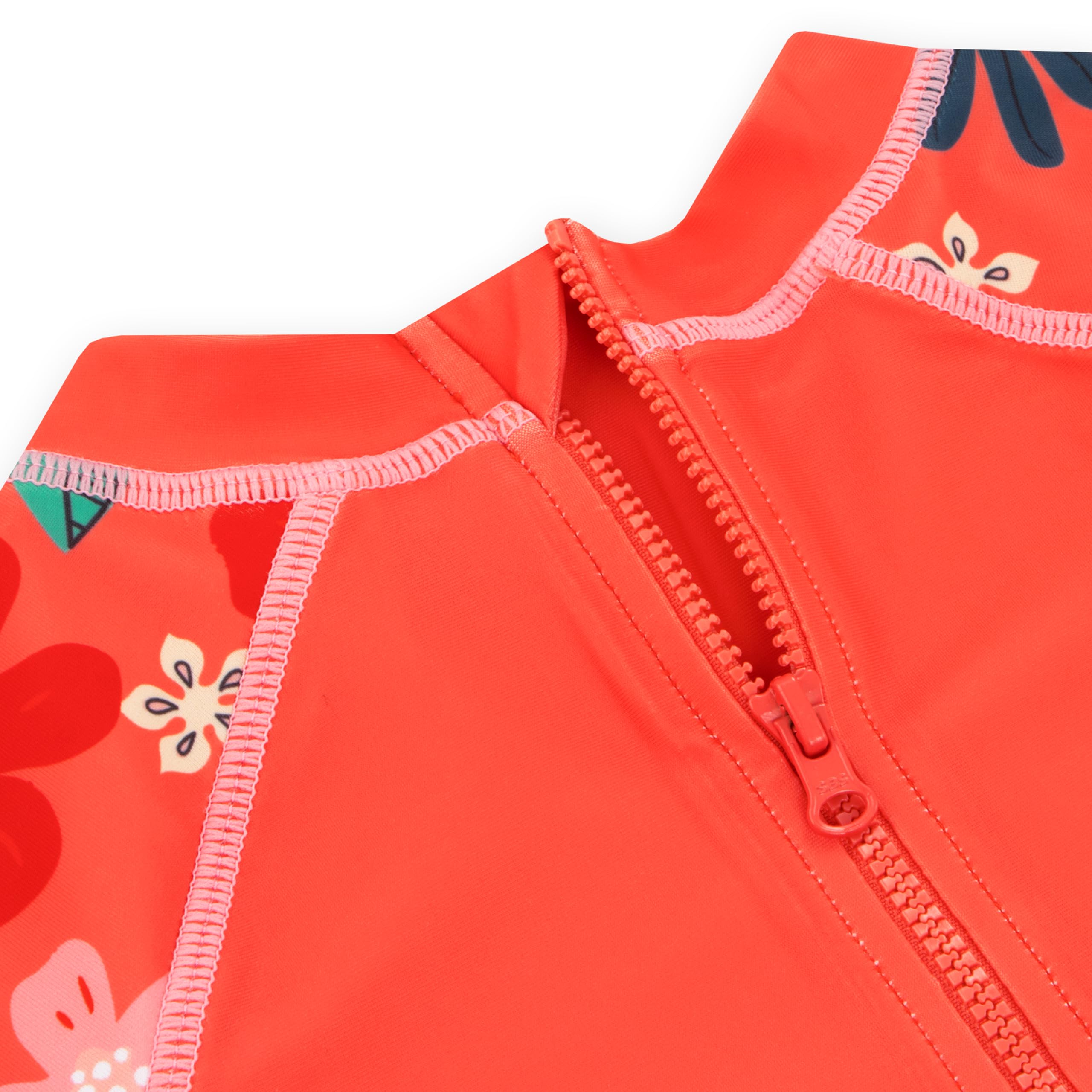 Disney Moana Bañador Natacion Niña, Bañador Niña Manga Larga con Arcos, Traje De Baño De Dos Piezas Moana