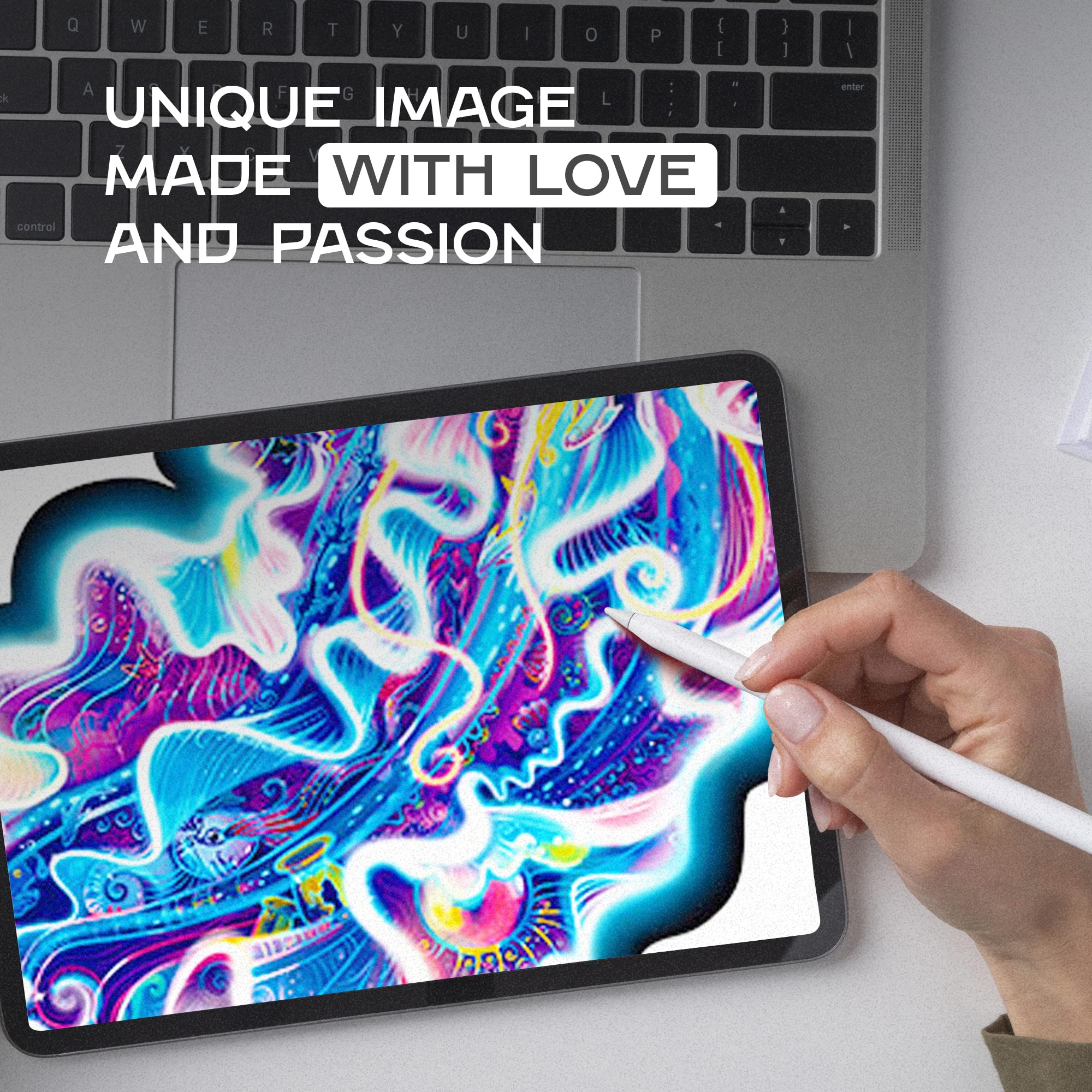 UNIDRAGON Układanki Drewniane - Wędrująca Meduza, 700 sztuk, Rozmiar Królewski 60 x 60 cm, Piękne Opakowanie Prezentowe, Unikalny Kształt Najlepszy Prezent dla Dorosłych i Dzieci