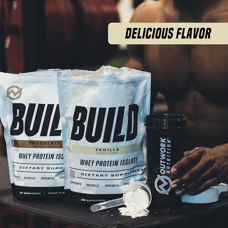Outwork Nutrition Whey Isolate Protein Powder (Vanilla) image 4